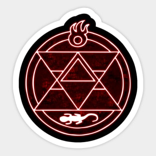 Flame Alchemist Sticker